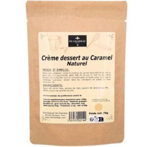 Crème dessert au Caramel sans gluten De Chandeau
