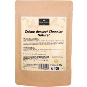 Crème dessert Chocolat sans gluten De Chandeau