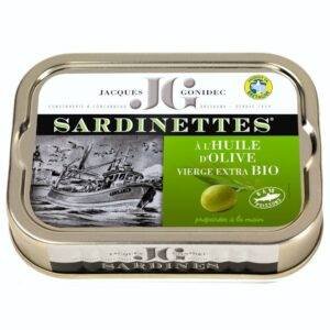 Sardinettes à l'hule d'olive vierge extra BIO Gonidec De Chandeau