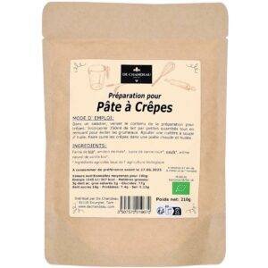 Préparation pour Pâte à Crêpes BIO De Chandeau