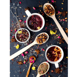 Dégustation tisane DE CHANDEAU