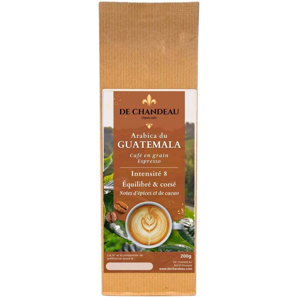 Café du Guatemala en grain | De Chandeau