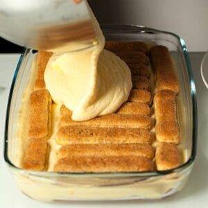 Tiramisu à l'Amaretto biscuits