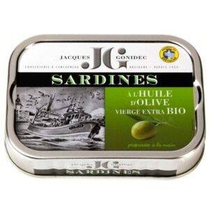 Sardines à l'hule d'olive vierge extra BIO Gonidec De Chandeau