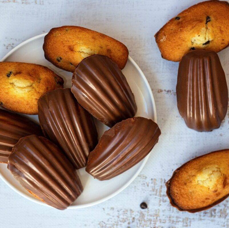 Madeleine chocolat bio de chandeau recette