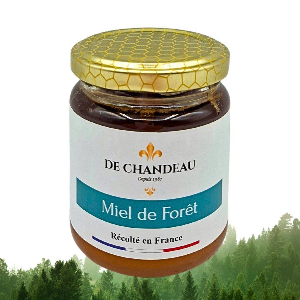 Miel de Forêt 100% naturel, récolté en France, sans produits chimiques.