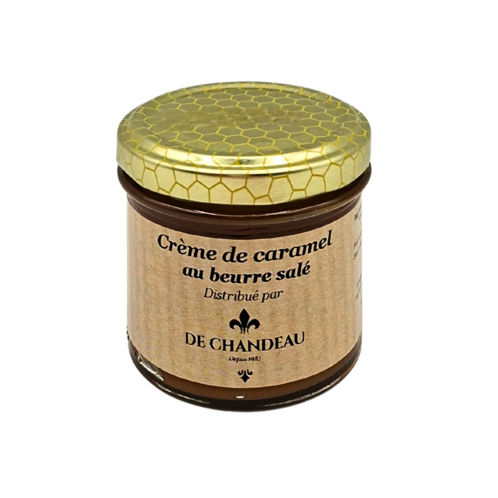Crème de caramel au beurre salé DE CHANDEAU 120g